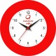 Relógio de Parede Redondo borda larga 30 cm Cód: R7