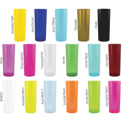 Copo Long Drink Acrílico Código 1002