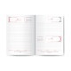Agenda Diária Preta Cód.:120L